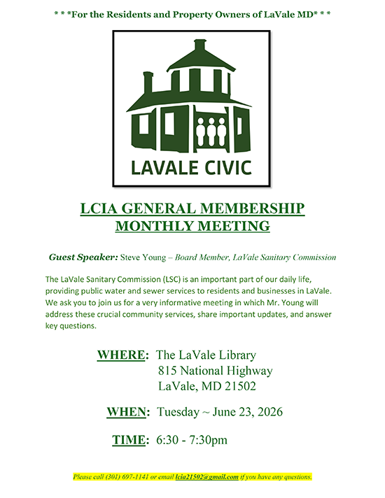 June 23, 2026 General Membership Monthly Meeting Informational Flyer